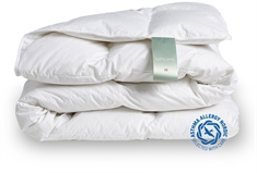 Dobbeltdyne 240x220 cm - Nænsom helårsdyne - Allergivenlig og økologisk king size dyne - Svanemærket varm dyne - Vilja